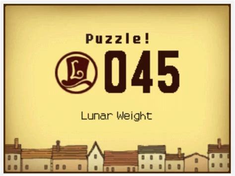 professor layton and the curious village puzzle 45|Puzzle 045 .